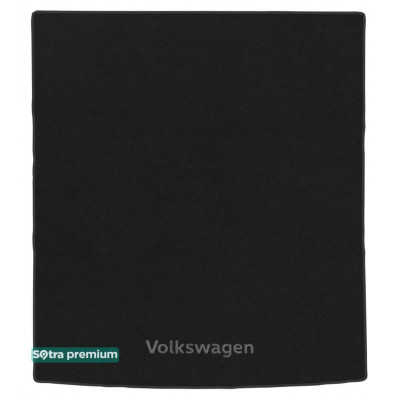 Текстильный коврик в багажник для Volkswagen Passat B8 Combi 2014- ST 90023 Sotra Premium 10мм - Пошив под Заказ