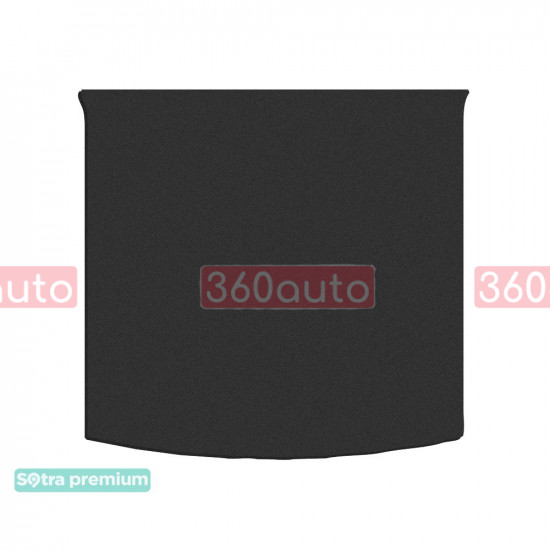 Текстильный коврик в багажник для Skoda Kodiaq 5 мест с запаской верхний 2016- ST 90195 Sotra Premium 10мм - Пошив под Заказ