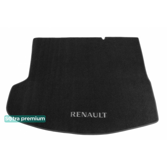 Текстильный коврик в багажник для Renault Megane Sedan 2016- ST 08752 Sotra Premium 10мм - Пошив под Заказ