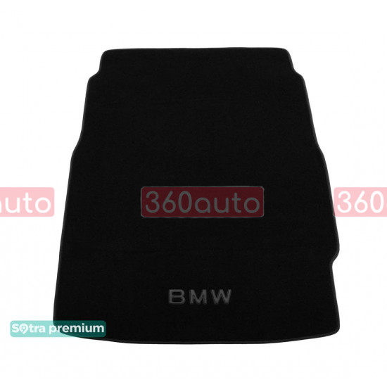Текстильний килимок у багажник для BMW 5 F10 Sedan 2010-2013 ST 08561 Sotra Premium 10мм - Пошиття під Замовлення