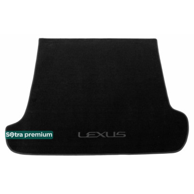 Текстильный коврик в багажник для Lexus GX470 J120 без отверстий под 3 ряд 2003-2009 ST 90715 Sotra Premium 10мм - Пошив под Заказ