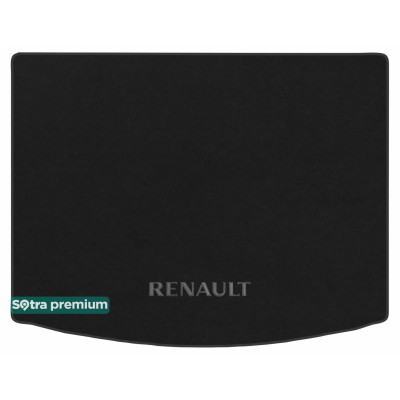 Текстильний килимок у багажник для Renault Koleos 2016- ST 90045 Sotra Premium 10мм - Пошиття під Замовлення