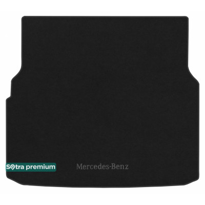 Текстильный коврик в багажник для Mercedes C-class S205 Combi 2014- ST 90064 Sotra Premium 10мм - Пошив под Заказ