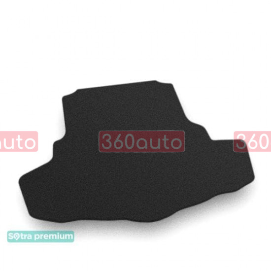 Текстильный коврик в багажник для Lexus RC 2014- ST 07700 Sotra Premium 10мм - Пошив под Заказ