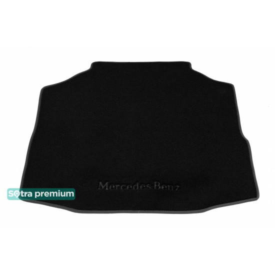 Текстильний килимок у багажник для Mercedes C-class A205 Cabrio 2014- ST 08925 Sotra Premium 10мм - Пошиття під Замовлення