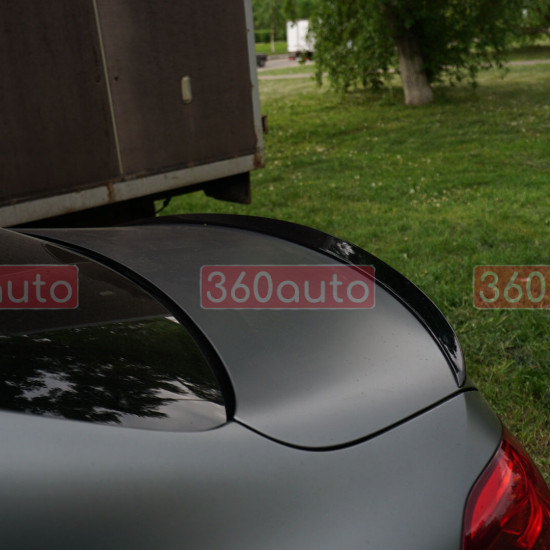 Спойлер на Mercedes C-class W205 2014- AMG style черный глянец