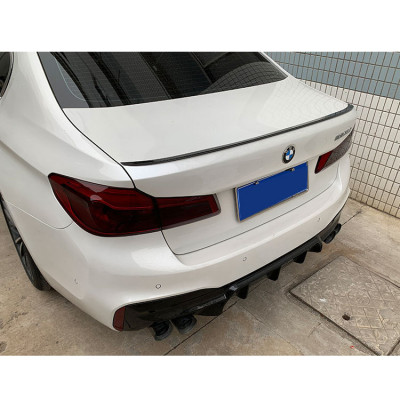 Спойлер на BMW 5 G30 2017- чорний глянець 360Parts355158