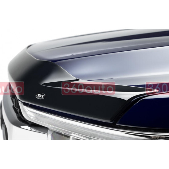 Дефлектор капота на Ford F-150 2021- Aeroskin Smoke AVS 322196