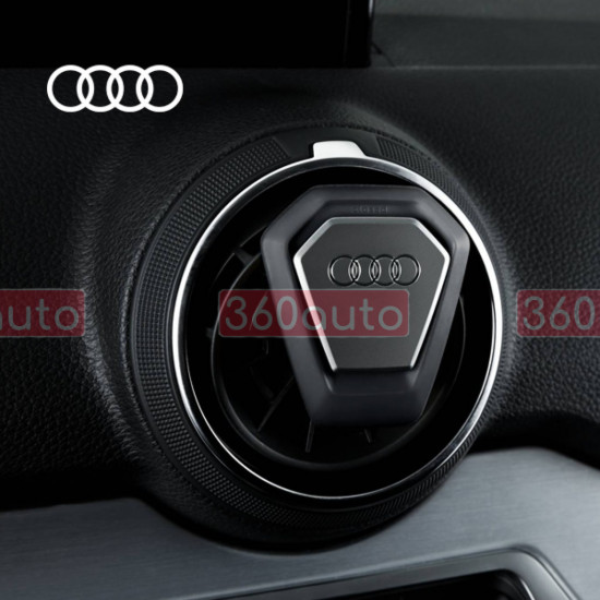 Оригинальный ароматизатор воздуха в салоне Audi Singleframe Fragrance Dispenser, Black/Silver 80A087009
