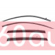 Дефлектори вікон для Kia Telluride 2020- з хром молдингом WELLvisors