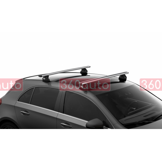 Багажник в штатные места Thule Wingbar Evo для BMW 3-series (E90; F30) 2004-2019 (TH 7112-7107-7002)