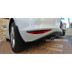 Брызговики на Volkswagen Golf VII 2012- задние VAG 5G0075101