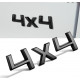Автологотип шильдик эмблема надпись Skoda 4x4 багажник Emblems 356704