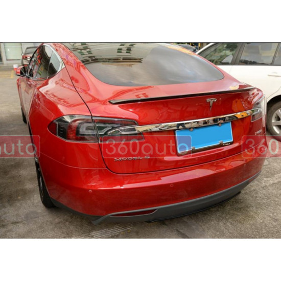 Карбоновий спойлер на Tesla Model S 2012- карбон Під замовлення 360Carbon356766
