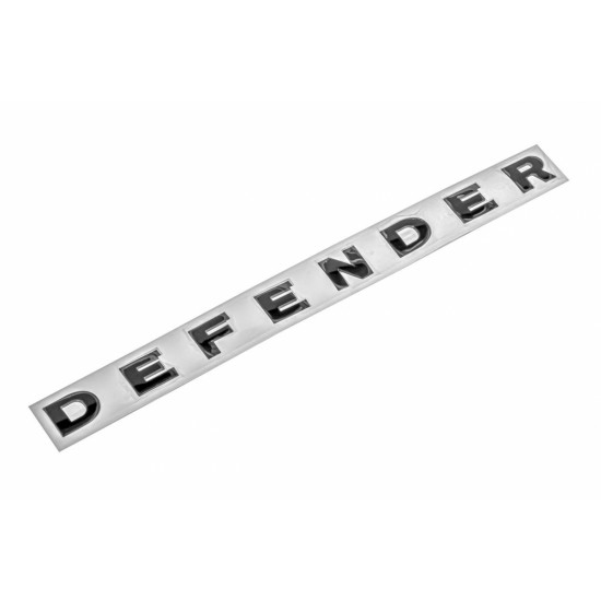 Автологотип шильдик эмблема надпись Land Rover Defender 2019- LR059130-LR059131 черный глянец