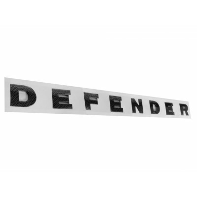Автологотип шильдик емблема напис Land Rover Defender 2019- LR058429-LR058430-C карбон