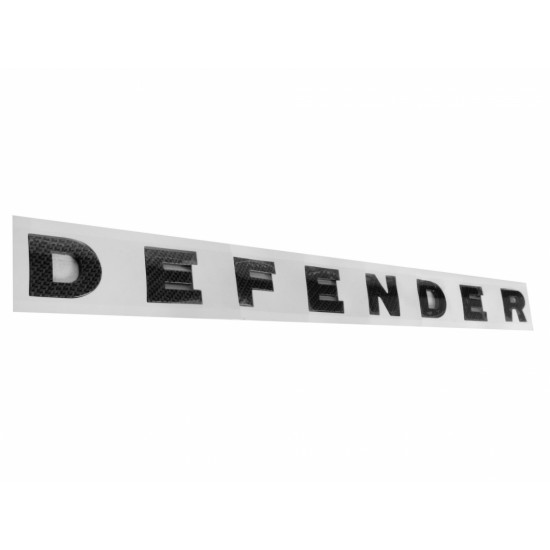 Автологотип шильдик эмблема надпись Land Rover Defender 2019- LR058429-LR058430-C карбон