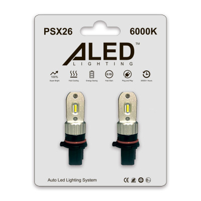 Світлодіодні (LED) лампи Aled PSX2612W 6000К у рефлекторну оптику ПТФ