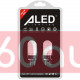 Світлодіодні (LED) лампи Aled T20 (W21/5W) 7443 - Red3W 6000К Стоп-сигнал