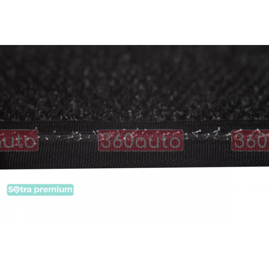 Текстильный коврик в багажник для Hyundai Ioniq PHEV з сабвуфером 2016- ST 04091 Sotra Premium 10мм - Пошив под Заказ