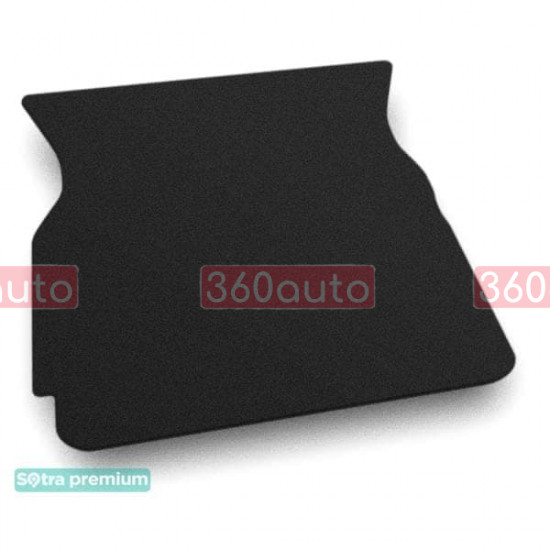 Текстильний килимок у багажник для Tesla Model X 2015- 5 мест ST 04100 Sotra Premium 10мм - Пошиття під Замовлення
