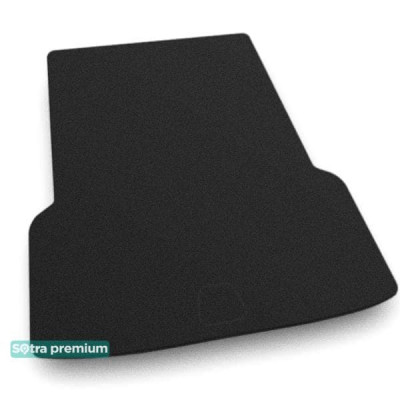 Текстильний килимок у багажник для Mercedes EQS V297 2021- Long ST 09655 Sotra Premium 10мм - Пошиття під Замовлення