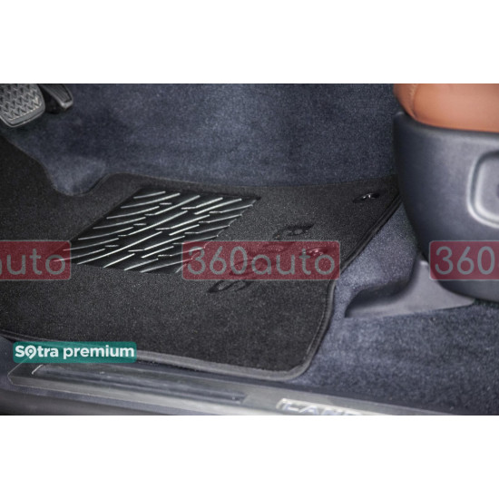 Текстильні килимки для Hyundai Sonata 2019- ST 09687 Sotra Premium 10мм - Пошиття під Замовлення