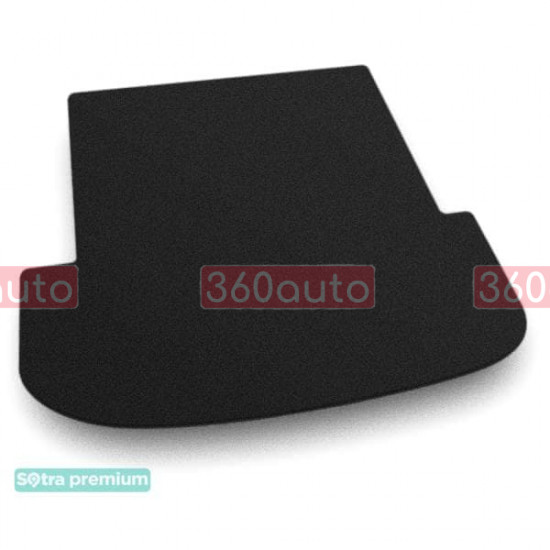 Текстильний килимок у багажник для Kia Telluride 2019-ST 09690 Sotra Premium 10мм - Пошиття під Замовлення