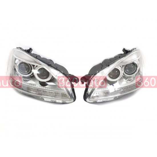 Передние фары на Mercedes S-Class W221 2009-2013 год (Night Vision)  A2218201939 A2218202039