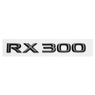 Автологотип шильдик эмблема надпись Lexus RX 300 Black Еdition на крышку багажника