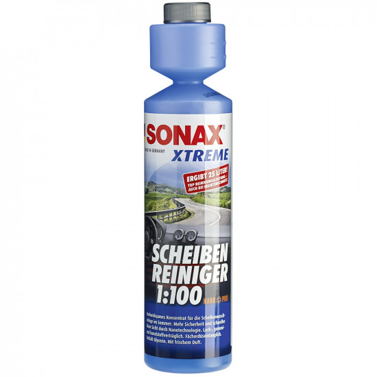 Концентрат омывателя стекла летний 1:100 250 мл Sonax Xtreme Scheibenreiniger 271141