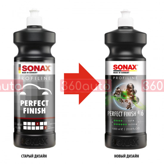 Полірувальна паста Sonax Profiline Perfect Finish 4-6 1 л 224300