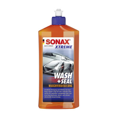 Шампунь-консервант для лакокрасочного покрытия 500 мл Sonax Xtreme Wash + Seal 244200