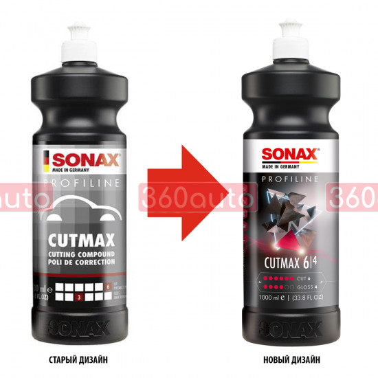 Полірувальна паста Sonax Profiline CutMax 6-4 1 л 246300