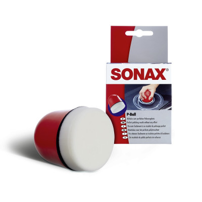 Аплікатор з губкою для нанесення поліролей та восків Sonax P-Ball 417341 