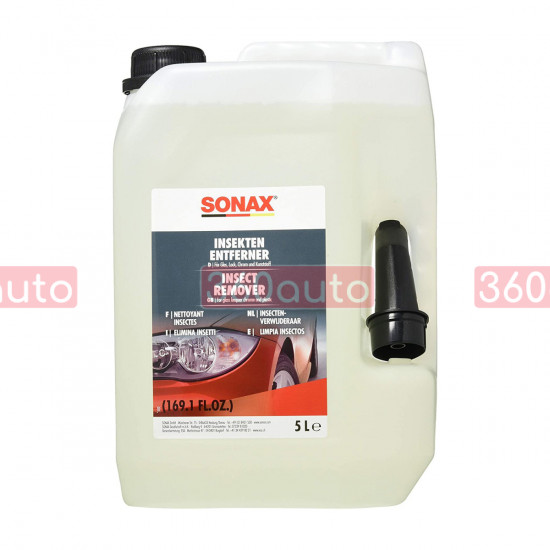 Очиститель остатков насекомых 5 л Sonax Insect Remover 533500