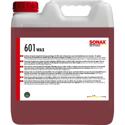 Жидкий воск Sonax Wax 601 10 л 601600