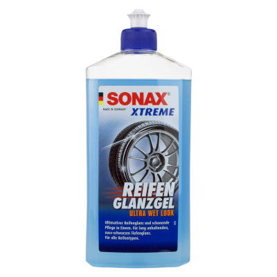 Засіб для догляду та чорніння шин глянецевий Sonax Xtreme Reifen Glanzgel 500 мл 235241 