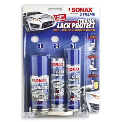Набір для захисту ЛКП керамічним покриттям рідке скло Sonax Xtreme Ceramic Lackprotect 240 мл 247941 