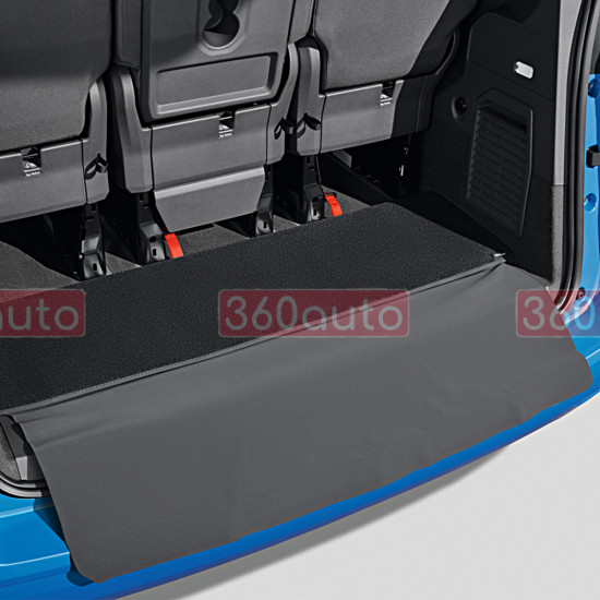 Текстильний килимок в багажник для Volkswagen T7 Multivan 2021- 7T0061210