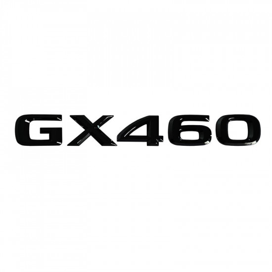 Автологотип шильдик емблема напис Lexus GX 460 Black Еdition на кришку багажника