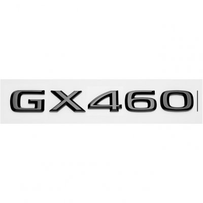 Автологотип шильдик емблема напис Lexus GX 460 Black Еdition на кришку багажника