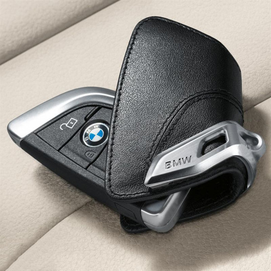 Оригинальный кожаный чехол для ключа BMW Leather Case Key 82292344033