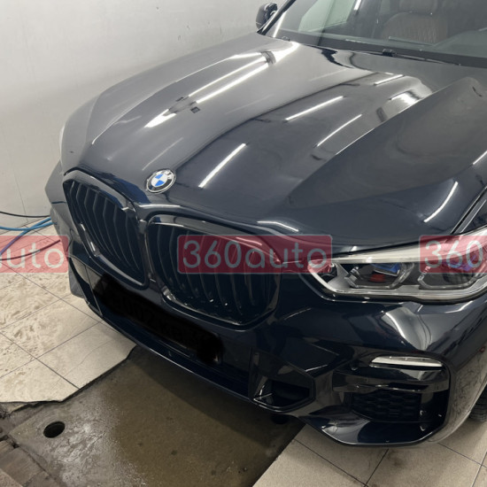 Решітка радіатора на BMW X5 G05 2018-2022 Shadow Line оригінал 51138096590