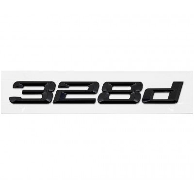 Автологотип шильдик эмблема надпись BMW 328d Black Shadow Edition Emblems 363796