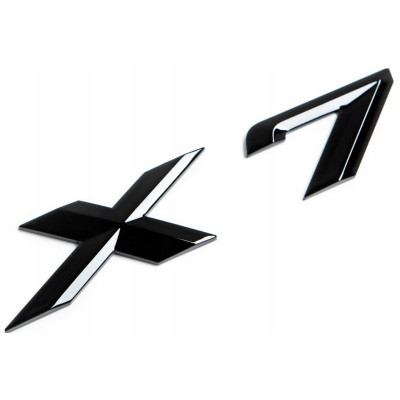 Автологотип шильдик емблема напис BMW X7 G07 Black Shadow Edition Emblems363941