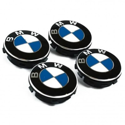 Комплект фіксованих ковпачків на титанові диски BMW 56 мм 36122455268