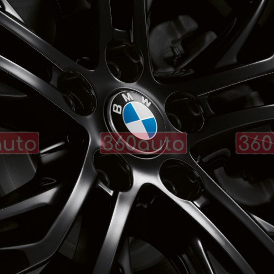 Комплект фиксированных колпачков на титановые диски BMW 56 мм 36122455268