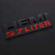 Автологотип шильдик эмблема Hemi 5.7 Liter black 68247898AA