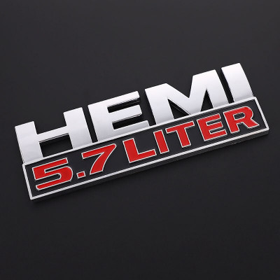 Автологотип шильдик емблема Hemi 5.7 Liter хром Emblems364560